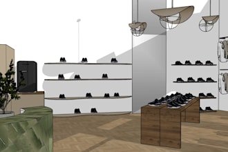 create a realistic 3d model of your interior