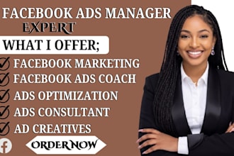 be your facebook ads expert and manage your instagram marketing campaigns