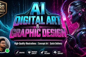 do graphic design and digital art