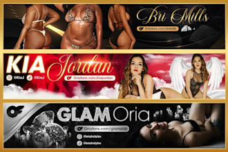 design a onlyfans, fansly or patreon banner