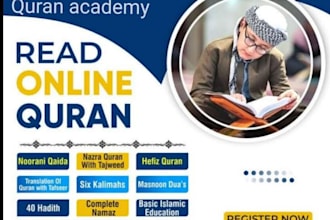 be your online quran teacher and quran tutor
