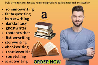 write engaging fiction stories in romance fantasy horror and dark fantasy