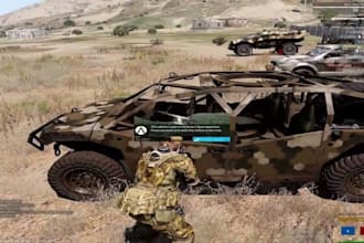 create realistic military vehicle mods for arma reforger, weapon, map
