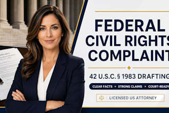 draft a powerful federal civil rights complaint under 42 usc 1983