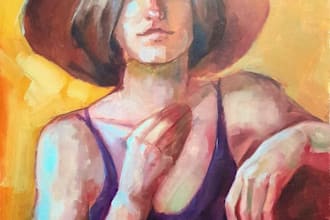 fine art oil painting