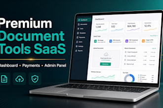 build a premium PDF saas website