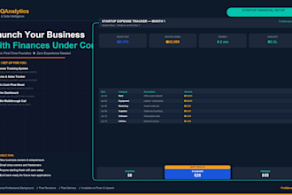 set up your startup business expense tracker in one day