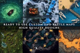 create dnd battle maps, fantasy maps for dnd, ttrpg, rpg campaigns and printing