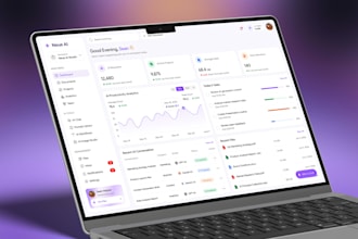 design saas dashboard UI UX