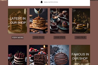 design a modern and responsive website UI llustrator or photoshop