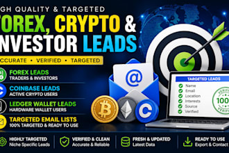 forex recovery lead, coinbase lead, ledger lead, targeted email list