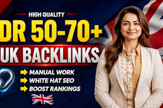 provide high quality da dr uk seo backlinks