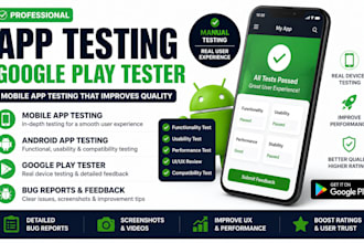 do app testing, google play tester, mobile app testing, android app testing