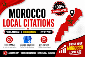 build morocco local citations for local SEO
