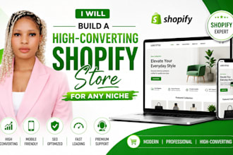 build a high converting shopify store for any niche