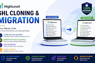 copy clone gohighlevel website transfer go high level migrate ghl landing page