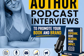 book author podcast interviews to promote your book