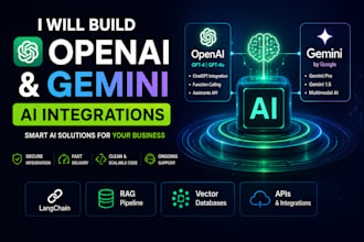 integrate openai gpt and gemini ai into your app