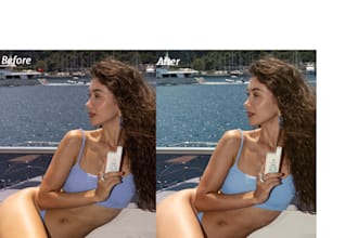 do high end commercial e commerce beauty and body retouching