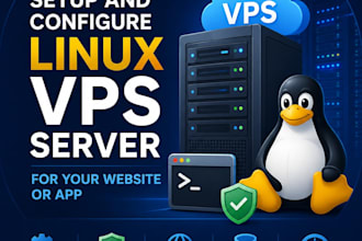 setup and configure linux vps server for your website or app