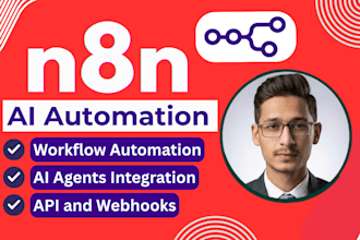 do advanced n8n ai automation, custom ai agents, workflow automation