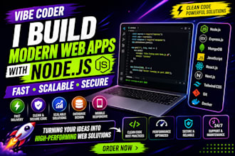 build modern web app with with node js and react