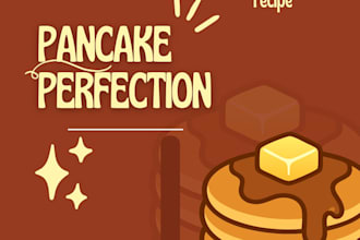 design professional food and cooking thumbnail
