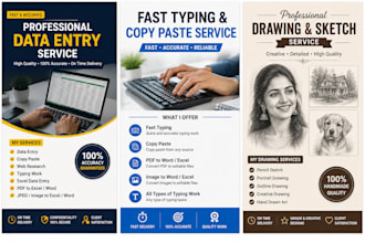 fast typing and copy typing