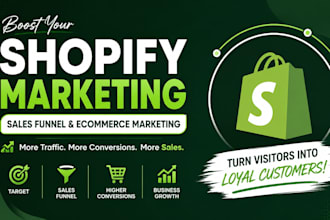 boost shopify marketing store sales funnel ecommerce marketing
