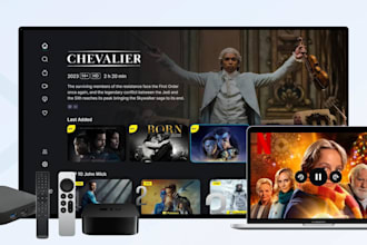 live, video, music, streaming app iptv ott smart tv android tv samsung tv app