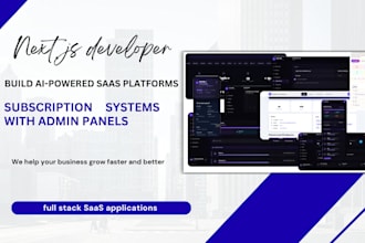 build custom ai powered saas platforms with subscription system
