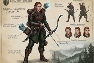 do fantasy concept art