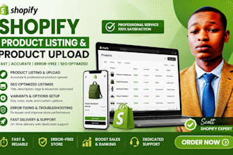 do shopify product listing, shopify product upload, product import, product SEO