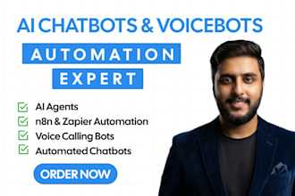 build ai chatbots, agents, voice bots, automation workflows for your business