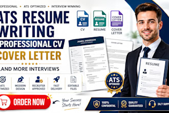 craft ats optimized CV, resume, cover letter, job winning resume writing