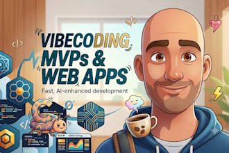 build a modern  vibecoded app, mvp, or web application
