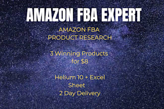 do amazon fba product research and find winning products