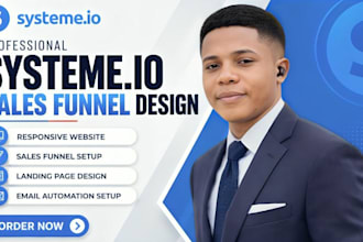build systeme io landing page systeme io sales funnel systeme io website