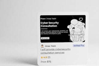 consult and secure your business from cyber threat