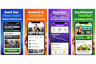 design awesome app screenshots for play store and app store