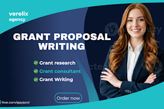 write a professional grant proposal for grant application
