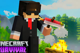 be your professional minecraft thumbnail artist