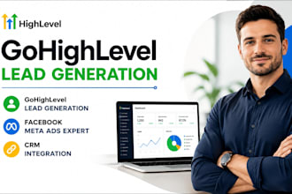 gohighlevel lead generation, facebook meta ads expert, CRM integration