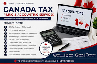 file canada tax filing cra returns bookkeeping and business tax services