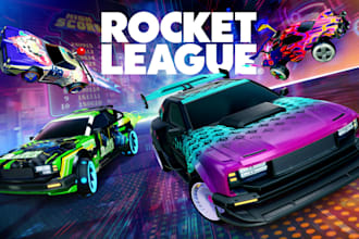 play rocket league with you for hours , coach you SSL