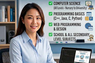 be your online computer science and IT tutor and programing