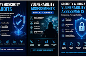 perform cybersecurity audits and vulnerability assessments