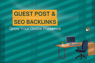 provide guest post backlinks and SEO outreach services