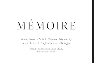 a boutique hotel brand identity and guest experience design