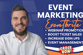 promote your eventbrite, webinar, or event to targeted attendees